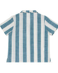 Fanm Mon x Minnow Boy's Striped Linen Shirt